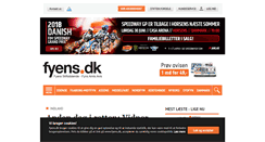 Desktop Screenshot of fyens.dk
